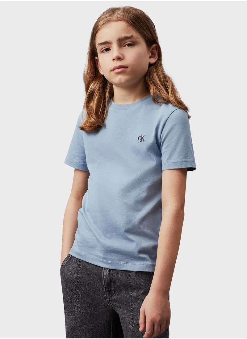 Calvin Klein Jeans Kids 2 Pack Logo T-Shirt