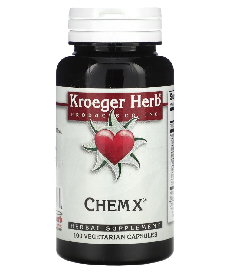 Kroeger Herb Co Chem X 100 Vegetarian Capsules