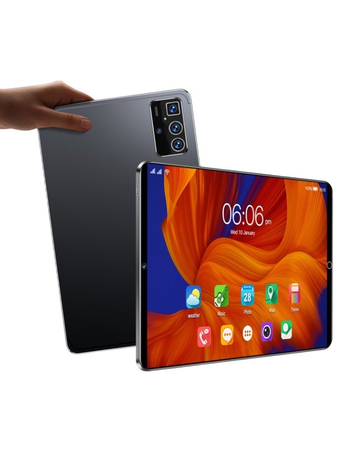 AROAQ 14 Pro Mobile Phone Tablet, 10.0 Inch Large Screen Hd Smart Tablet PC, 16GB RAM 1024GB ROM Wifi Android Pad, 5G Full Network Bluetooth Calling Touch Pad, (1pc, Grey) - Image 1