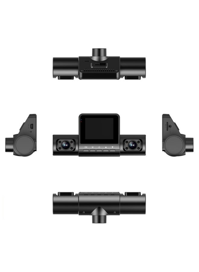 FPC M80 Four-Channel Dash Cam Driving Recorder HD 1080P Front Inside Rear View Infrared Night Vision Car Charge Reversing Camera  - Image 2