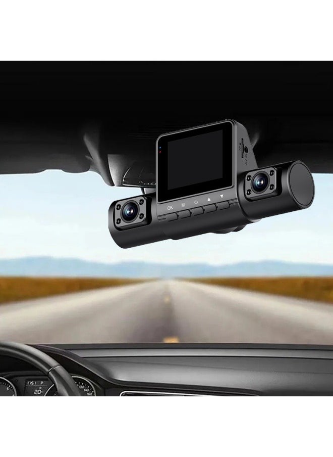 FPC - M80 Four-Channel Dash Cam Driving Recorder HD 1080P Front Inside Rear View Infrared Night Vision Car Charge Reversing Camera - Image 1