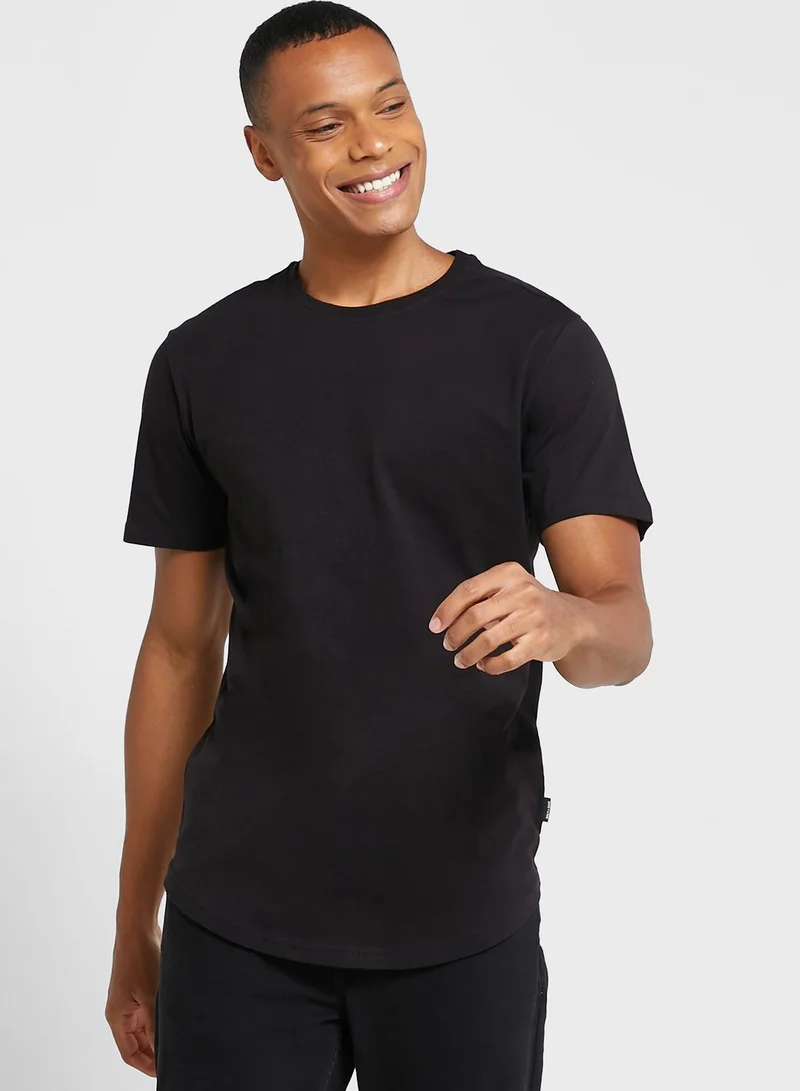 Only & Sons 5 Pack Essential Crew Neck T-Shirt