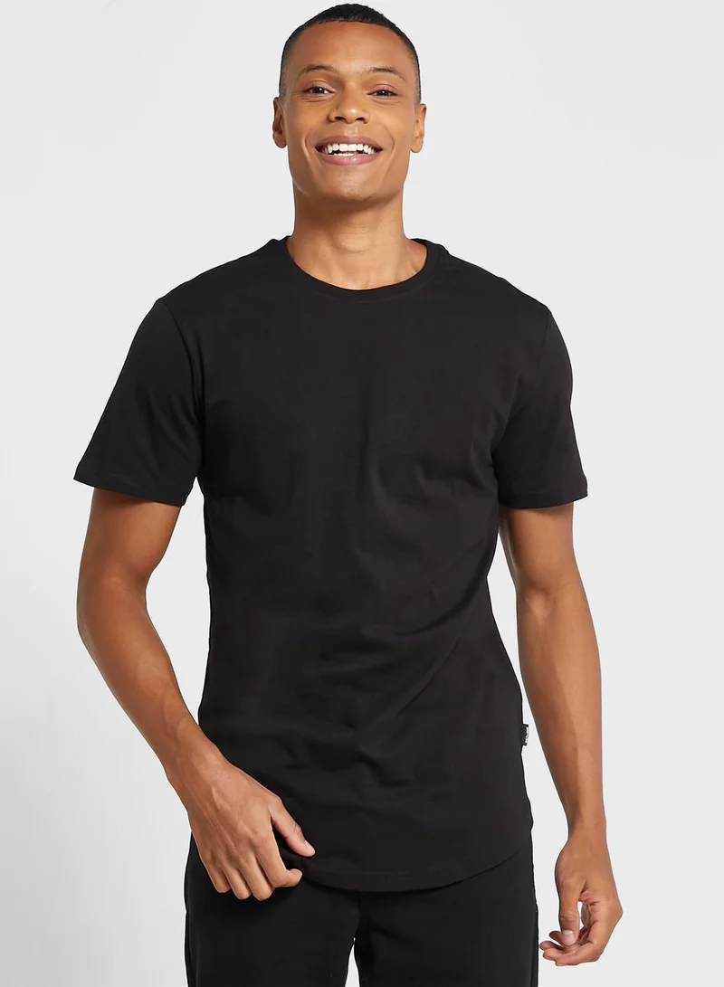 Only & Sons 5 Pack Essential Crew Neck T-Shirt