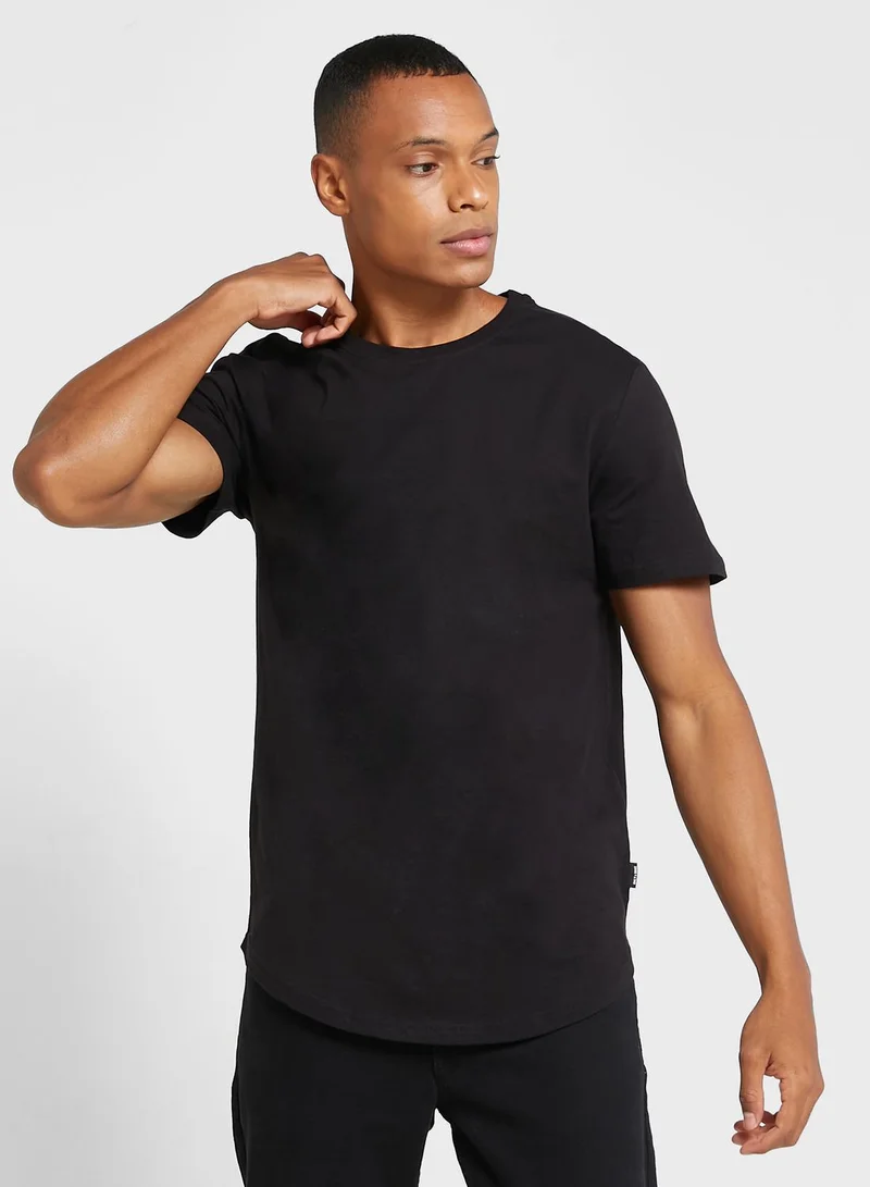 Only & Sons 5 Pack Essential Crew Neck T-Shirt
