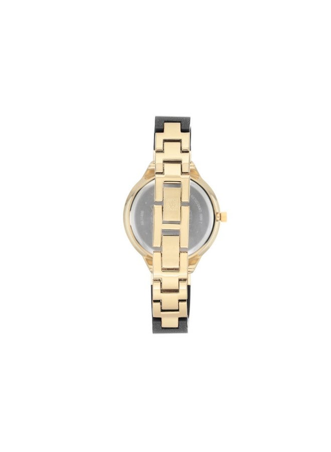 Anne Klein Women's Premium Crystal Accented Resin Bangle Watch - Image 2