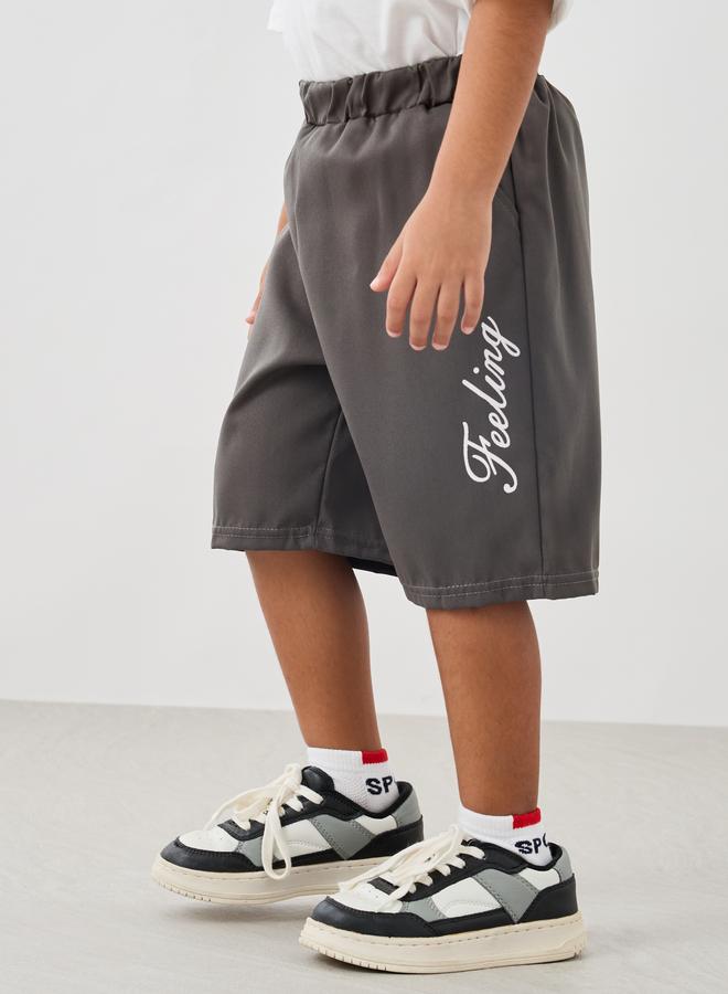 Styli Short Sleeve T-Shirt with Zipped Jacket and Shorts Set