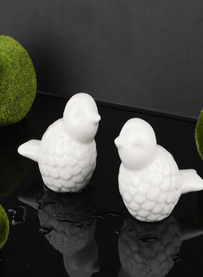 SynHHergyx Ceramic Toilet Bolt Covers 2 Pcs Cute Bird Ceramic Covers for Toilet Bolts White Small Bird Toilet Bolt Decorative No Tools Required Easy Installation - Image 5