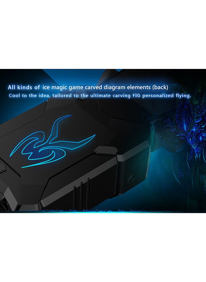 COOLCOLD K27 Portable Notebook Laptop Cooler USB Air Extracting Cooling Vacuum Fan Radiator  - Image 4
