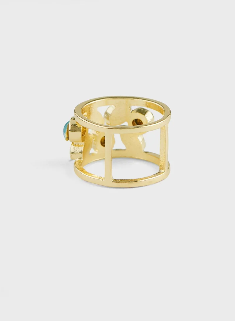 ايلا Stone Detail Ring