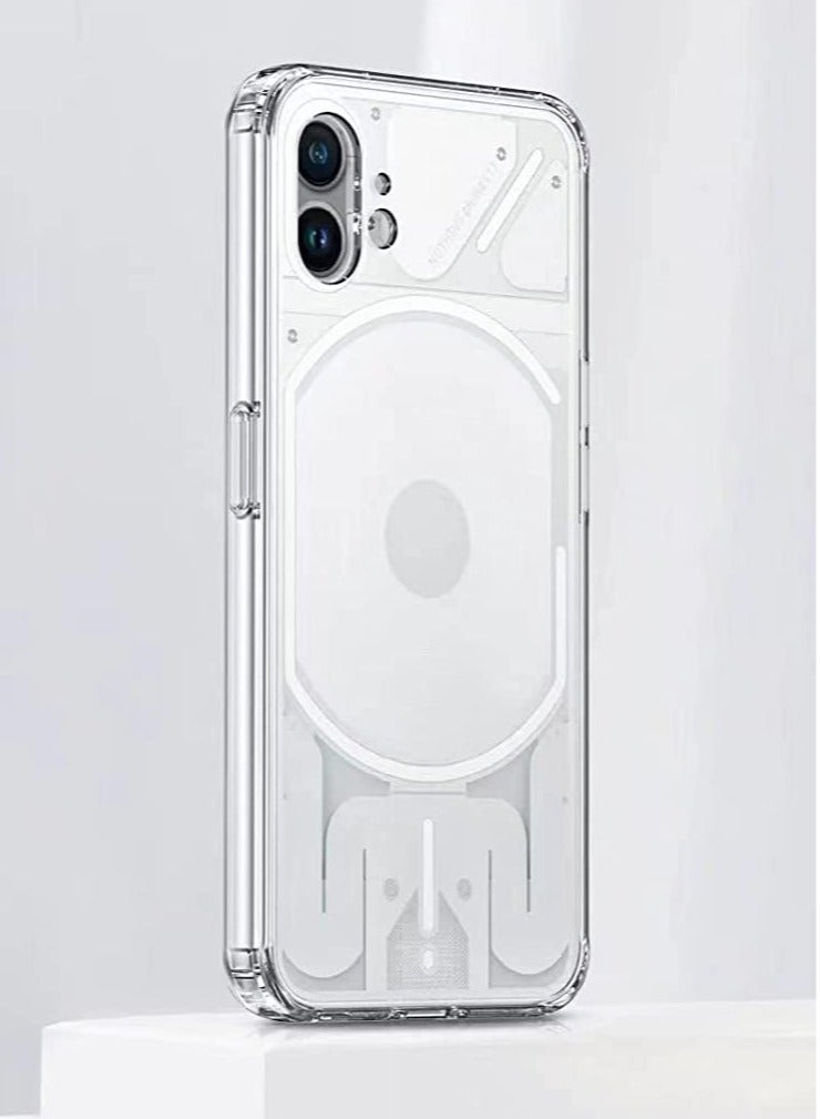 ELTRAZONE Case for Nothing phone (1), Ultra Silm Soft Cover , Anti-Scratch cover for Nothing phone (1) - Transparent - Image 1