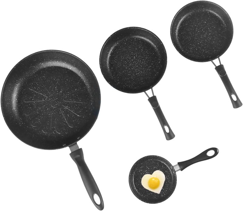 Flat Bottom Pans Nonstick Frying Pans Cooking Pots Skillets Omelette Pans Steak Cooking Stove Skillets Cookware Dura - Image 3