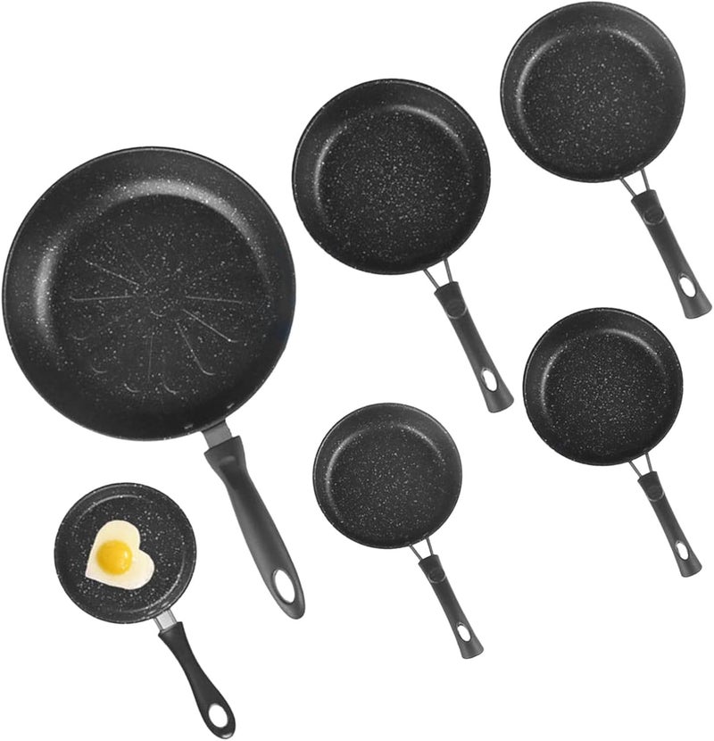 Flat Bottom Pans Nonstick Frying Pans Cooking Pots Skillets Omelette Pans Steak Cooking Stove Skillets Cookware Dura - Image 2