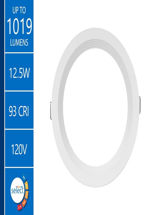 Nicor RELSR 6 in. Round Selectable Regressed LED Remodel Downlight (REL61120SRRWH) - Image 2