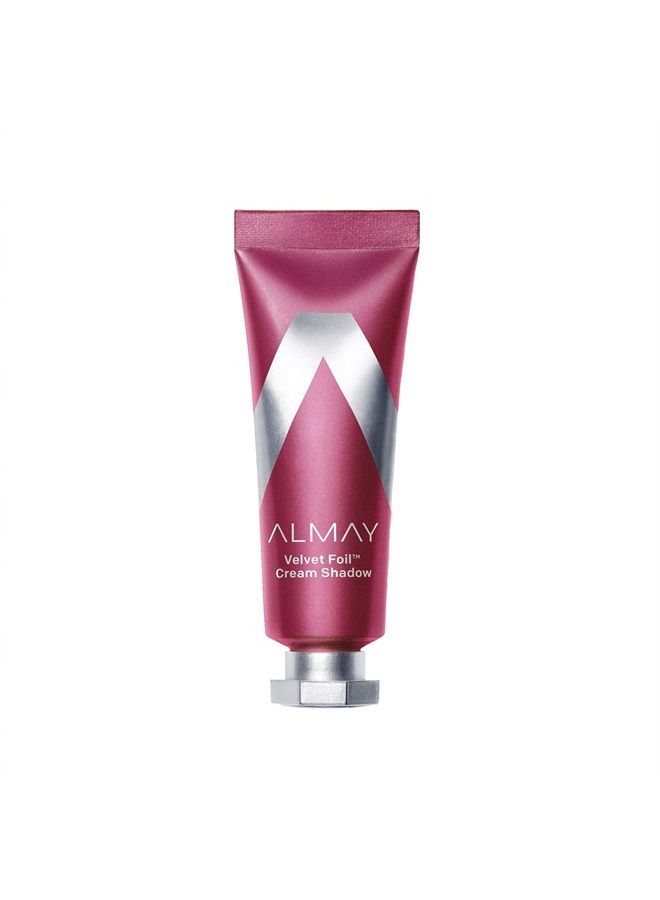 Almay Velvet Foil Cream Shadow, Ruby Glam, 0.36 fl. oz, metallic eyeshadow - Image 1