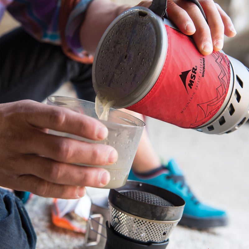 MSR WindBurner Personal Windproof Camping and Backpacking Stove System, Red - Image 2