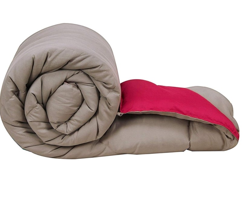 Mind Aviator Microfiber Solid Comforter, Double 200 GSM