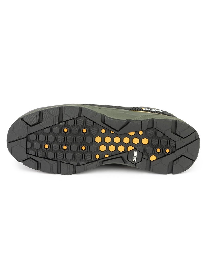 JCB Lace Up Safety Sneaker – Alloy Toe, Waterproof, Puncture Resistant, Anti-Static, Oil & Slip Resistant | Certified Safety Shoe | JCB-0014C – Black/Olive - Image 5