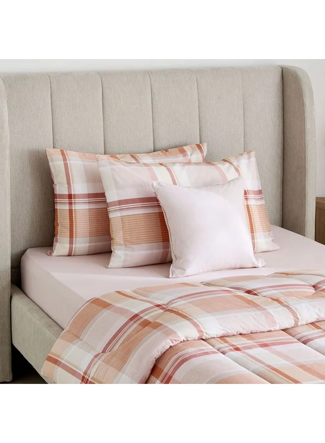 Home Box Madison Hazel 5-Piece BIAB Cotton Printed Twin Comforter Set 220 x 160 cm
