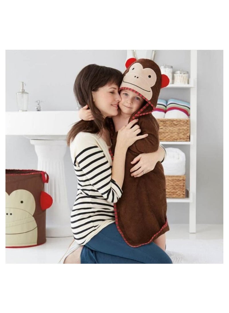SYOSI Soft Cotton Hooded Baby Towel for Newborn, Hypoallergenic Bath Set Baby Bath Time Bundle Infant Bathing Accessories Plush Hooded Baby Towel Cozy Baby Bathtub Washcloth Towel for Toddler Infant Bath  - Image 3
