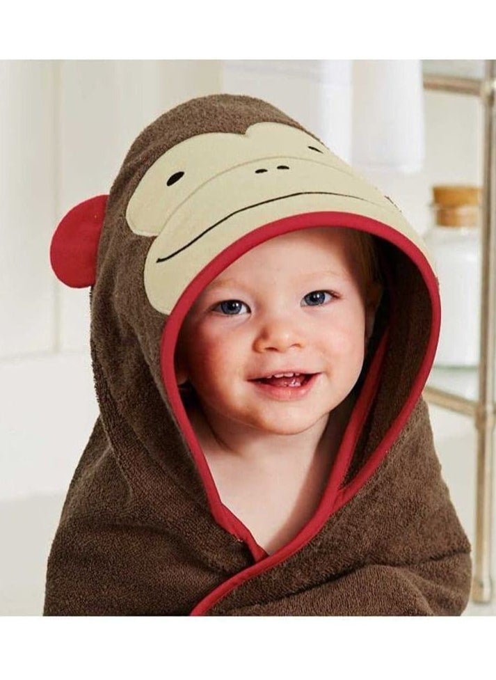 SYOSI Soft Cotton Hooded Baby Towel for Newborn, Hypoallergenic Bath Set Baby Bath Time Bundle Infant Bathing Accessories Plush Hooded Baby Towel Cozy Baby Bathtub Washcloth Towel for Toddler Infant Bath  - Image 4