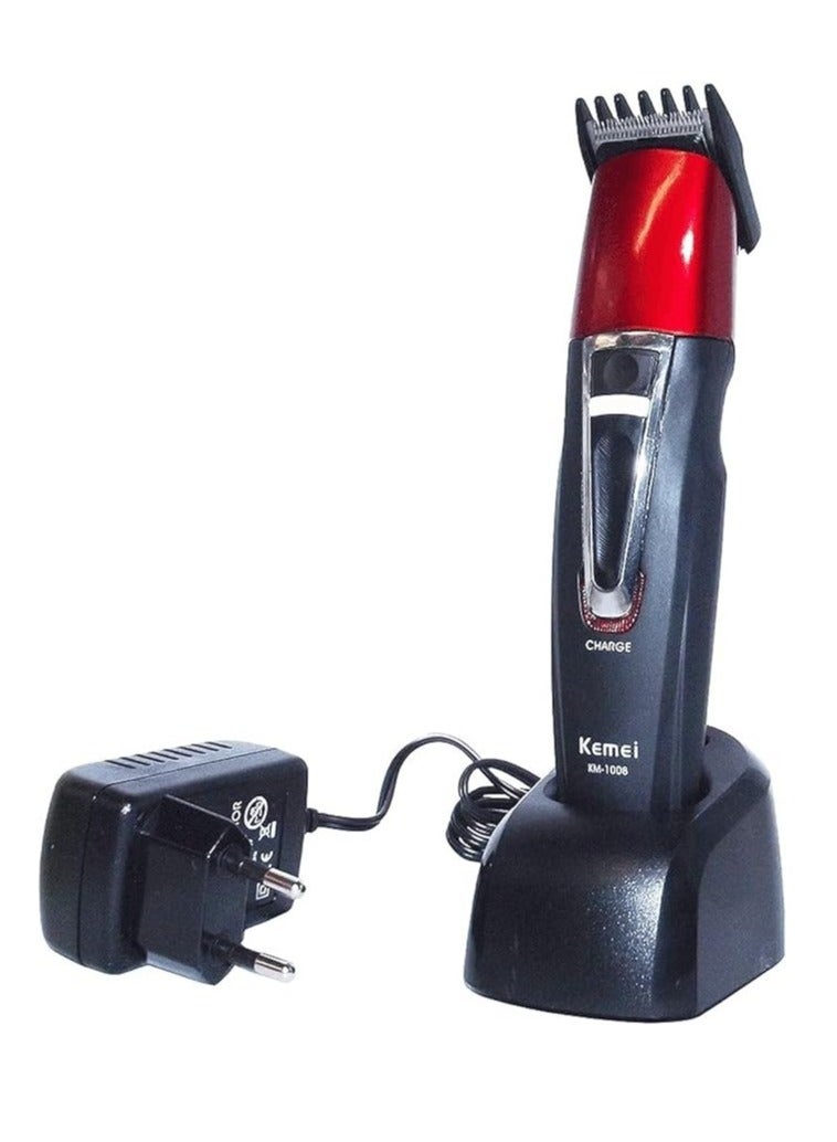 ماكينة حلاقة كهربائية قابلة لاعادة الشحن من كيمي - KM-1008 - اسود - Image 1