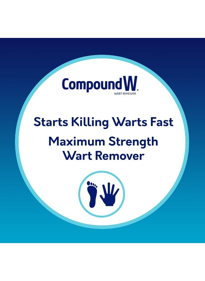 Compound W Compound W Wart Remover Maximum Strength One Step Pads Pack of 14 Each  - Image 3