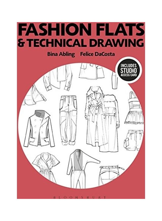 Fashion Flats and Technical Drawing: Bundle Book + Studio Access Card