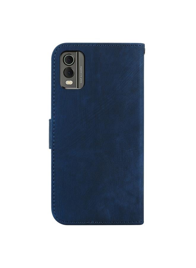 اس-توب جراب لهاتف Nokia C32 من الجلد المنقوش بنقشة نمر صغير - Image 3