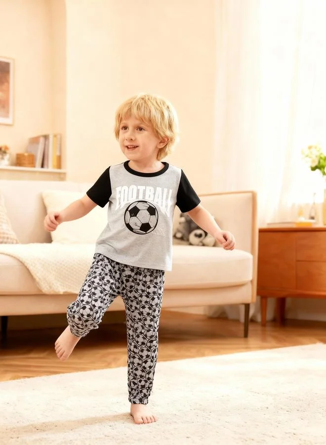 تايك تو مجموعة من بيجاما وتيشيرت بطبعة جرافيك