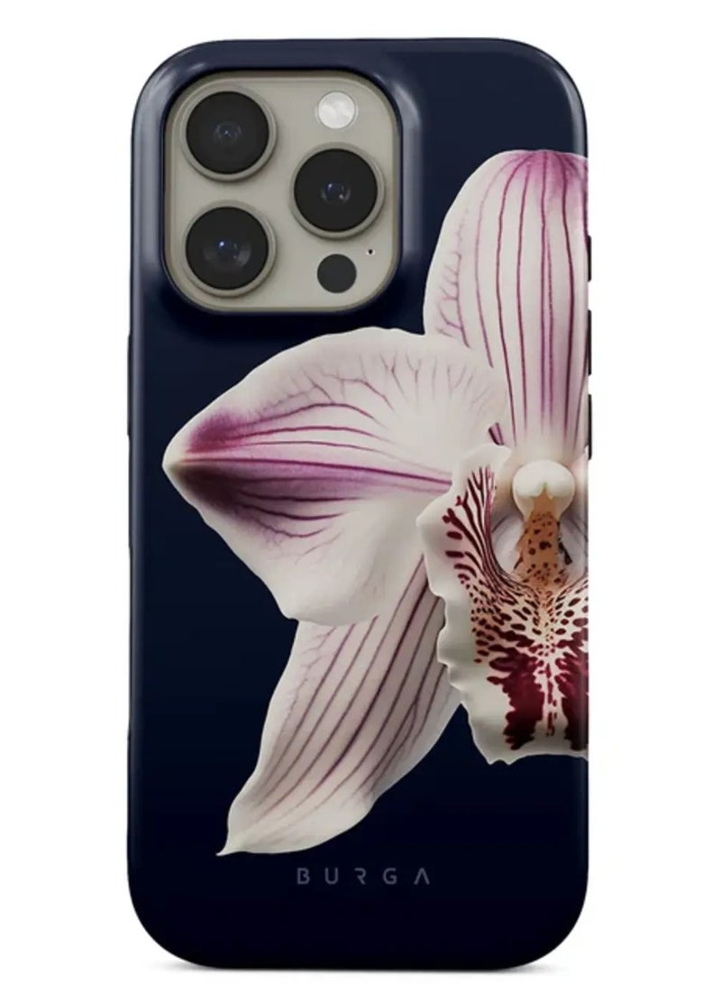 BURGA Phone Case Compatible with iPhone 16  Pro - Hybrid 2-Layer Hard Shell + Silicone Protective Case - Luxury Nectar- Scratch-Resistant Shockproof Cover - Image 1
