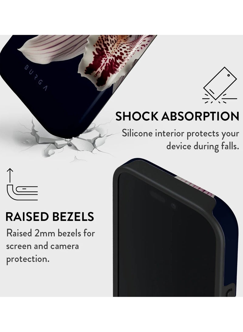 BURGA Phone Case Compatible with iPhone 16  Pro - Hybrid 2-Layer Hard Shell + Silicone Protective Case - Luxury Nectar- Scratch-Resistant Shockproof Cover - Image 4