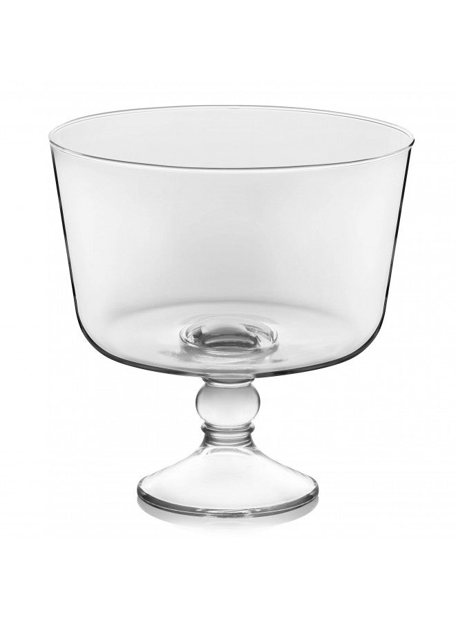 Libbey Selene Footed Glass Trifle Bowl, 9-inch - Image 3