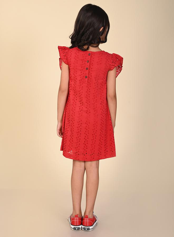 ليل بيكس فستان شيفلي بكشكشة من ستايلي - Image 2