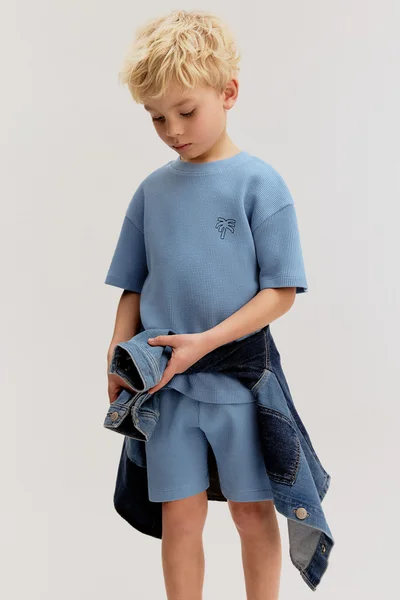 H&M 2-piece waffled cotton set