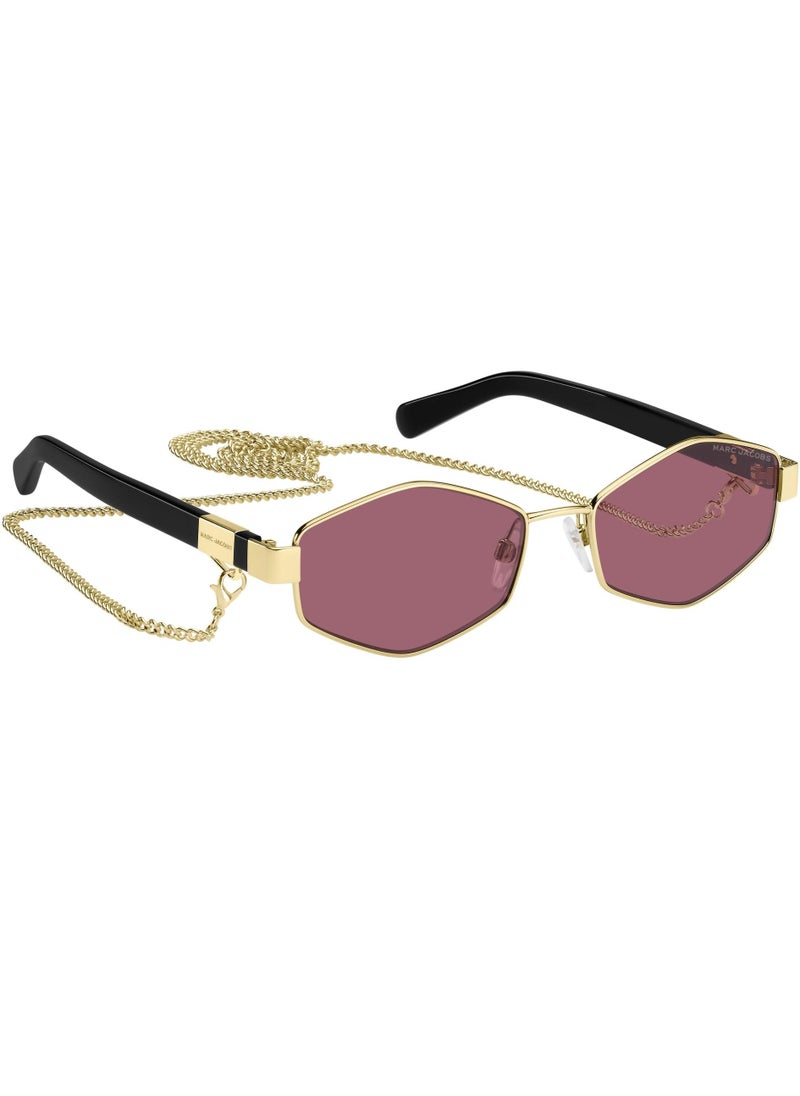 مارك جاكوبس - Marc Jacobs 496/S Y11VC نظارة شمسية نسائية سداسية كاملة الحواف - مقاس العدسة 55 ملم - Image 1