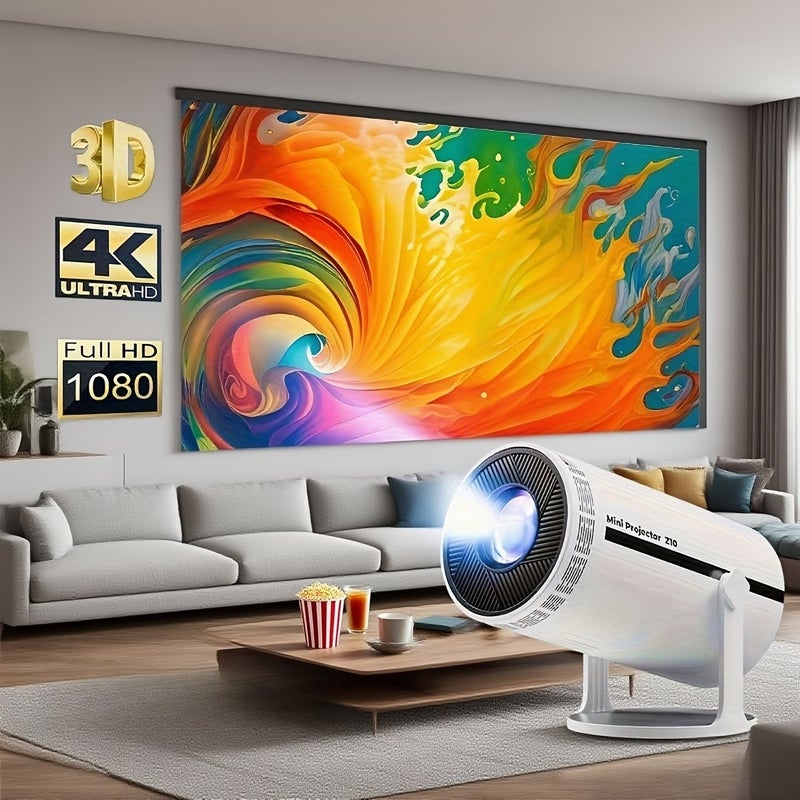 60 Inch Portable 4K Hd Projection Screen Foldable Lightweight Movie Screen Suitable For Outdoor Use Compatible With Projectors Theater Office Parties Presentations - Image 3