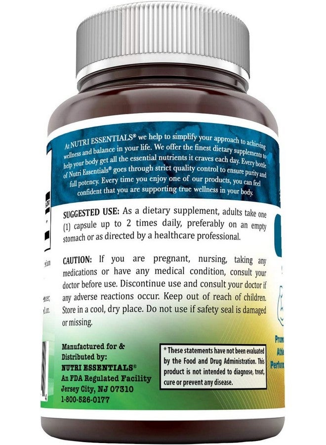 Nutri Essentials L-Lysine - 500mg Amino Acid Vitamin 120 Capsules - Commonly Used for Cold Sores, Immune Support, Respiratory Health & More - Image 3