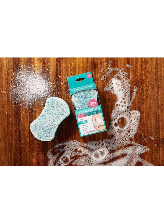 Spongeables Body Wash in a 20+ Wash Sponge, Sea Salt, 1 Count - Image 2