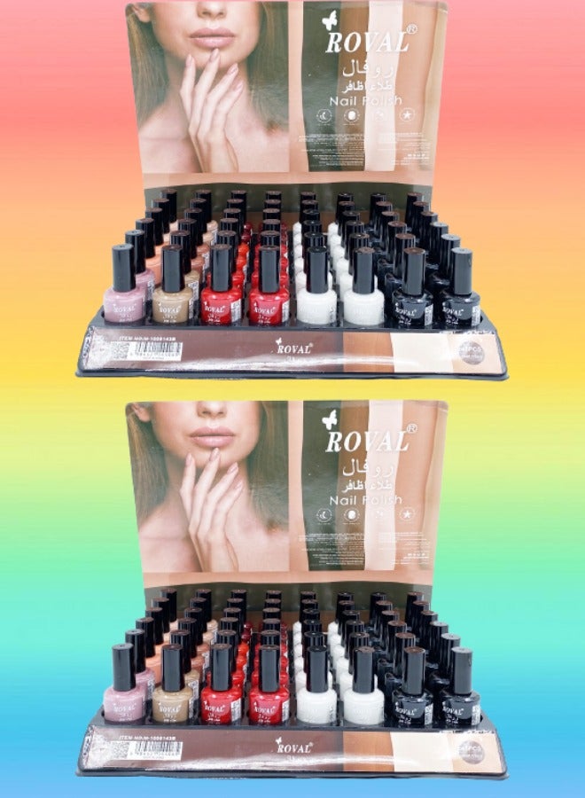 ROVAL 96 Pieces Nail Polish 
