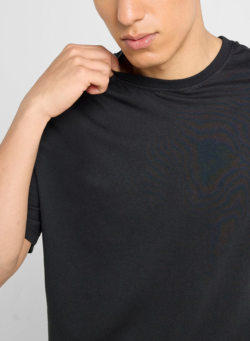 Seventy Five Oversized Crew Neck T-Shirt - Image 3