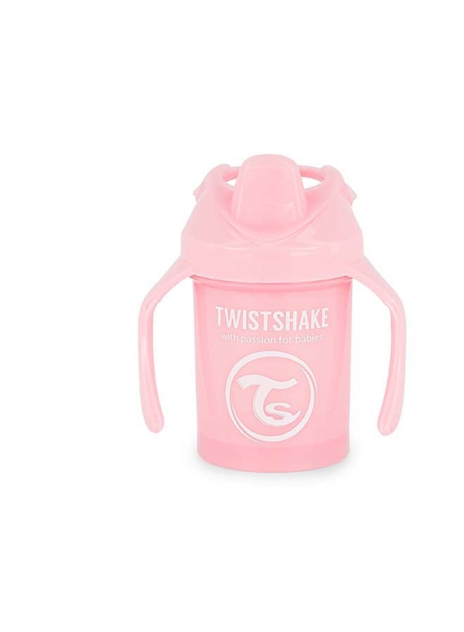 Twistshake Mini Cup 230ml 4+m Pastel Pink - Image 1