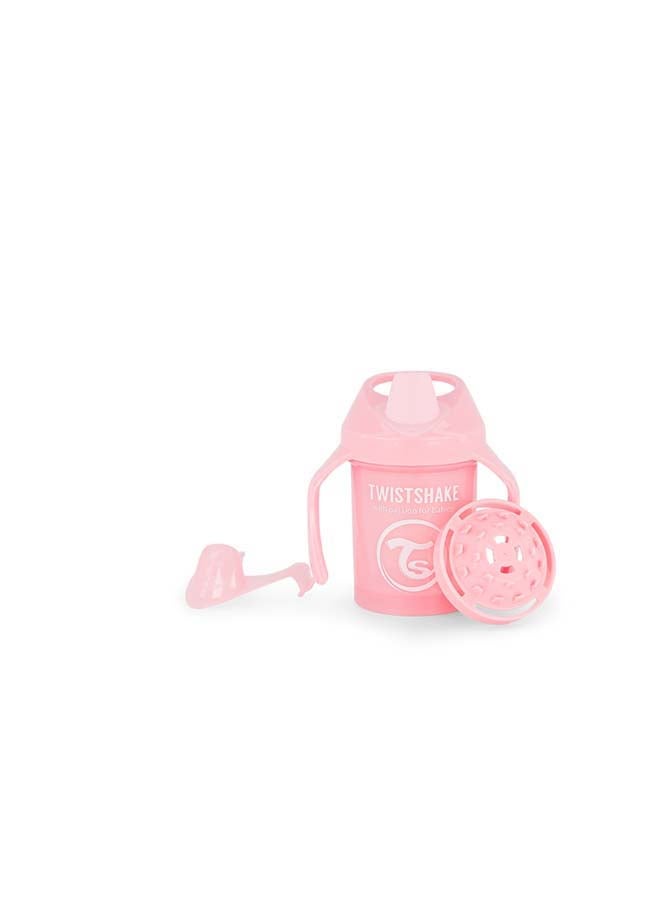 Twistshake Mini Cup 230ml 4+m Pastel Pink - Image 2