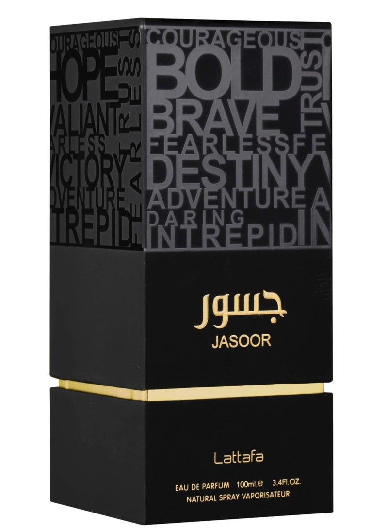 لطافة عطر او دي بارفان جسور للرجال 100 مل - Image 3