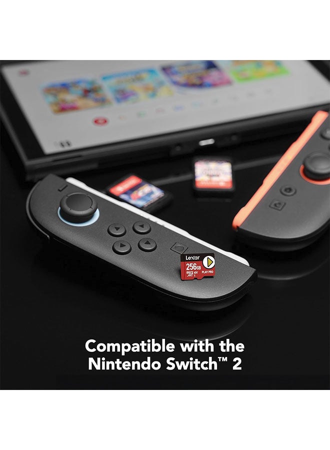 Lexar 256GB Play PRO  Memory Card, UHS-II, Full HD4K, Up to 900/600 MB/s , Compatible w/Nintendo, ASUS ROG Ally, Steam Deck, Gaming - Image 2