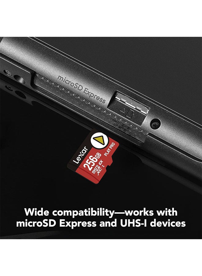 Lexar 256GB Play PRO  Memory Card, UHS-II, Full HD4K, Up to 900/600 MB/s , Compatible w/Nintendo, ASUS ROG Ally, Steam Deck, Gaming - Image 4