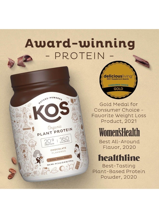 KOS مسحوق بروتين نباتي عضوي - Image 3