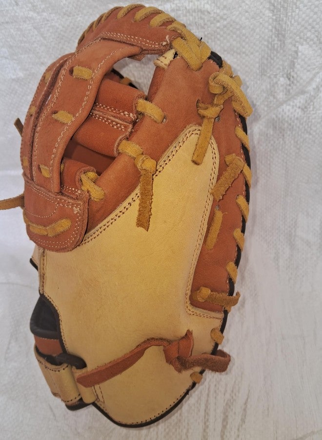 GDON Softball and Basebal Catcher Leather Left Hand Glove Mitts (T-Web) - Image 4