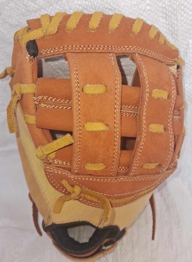 GDON Softball and Basebal Catcher Leather Left Hand Glove Mitts (T-Web) - Image 5