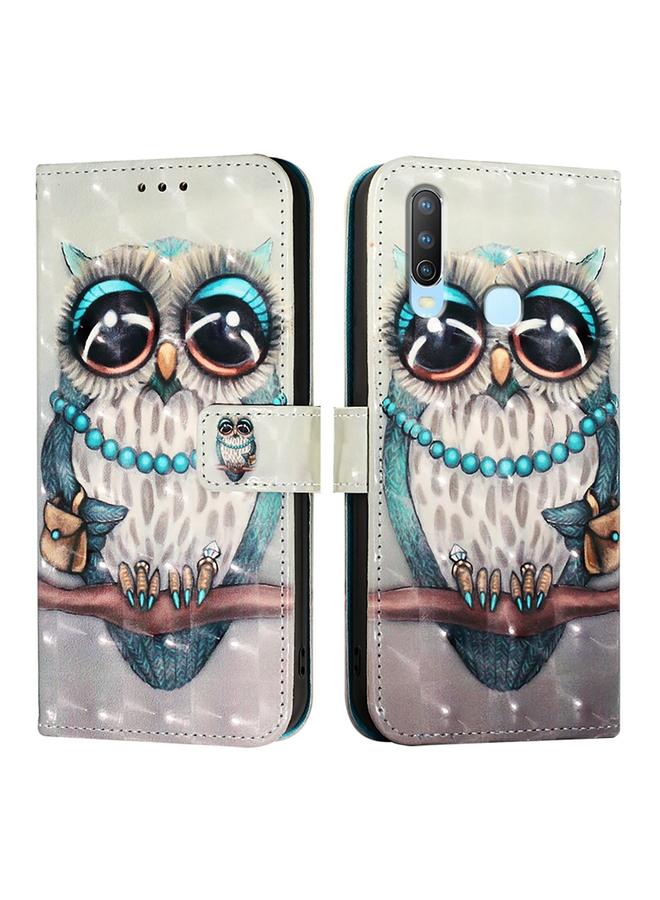 erorex Case For vivo Y17 / Y15 / Y12 / Y11 3D Painting Horizontal Flip Leather Phone Case - Image 2
