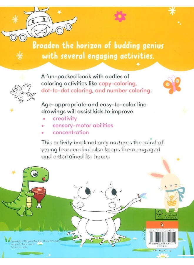 Fun With Activities: Crayon Colouring Activity Book  - Image 2
